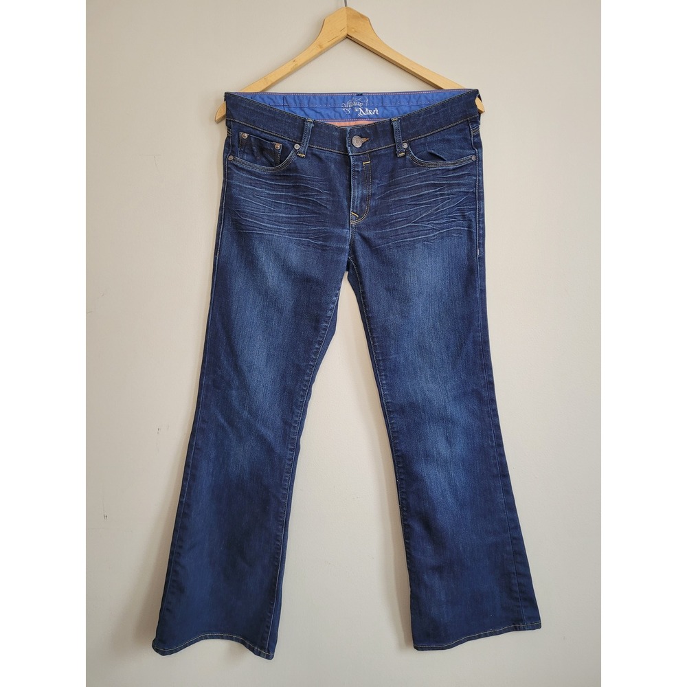 Mavi Zoe Mid Rise Bootcut‎ Jeans Indigo Blue Wash Womens Size 31/32